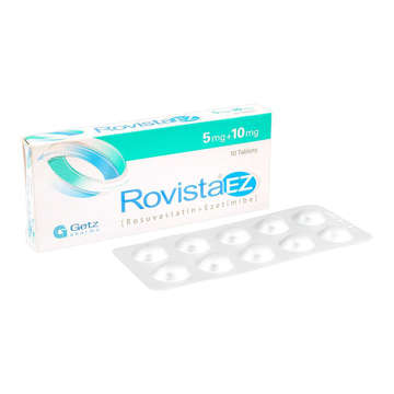 Picture of Rovista Ez 5mg+10mg Tab 10x1s
